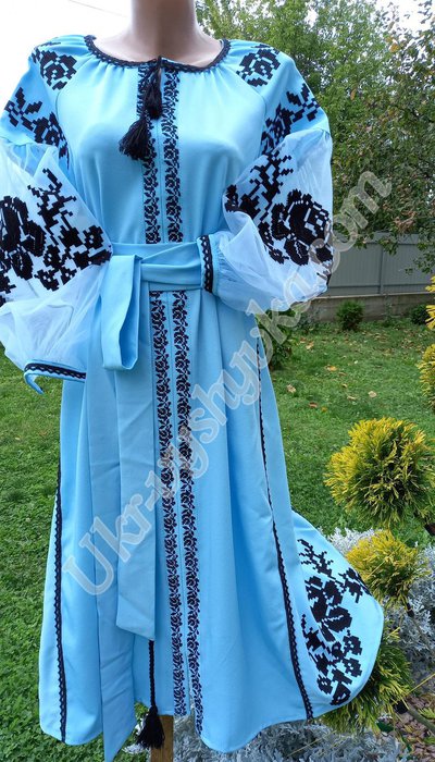 Вышитая платье "Джамала"